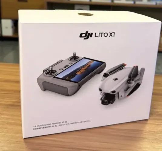 Drone Dji Lito X1 Fly More Combo Lacrado com Nota