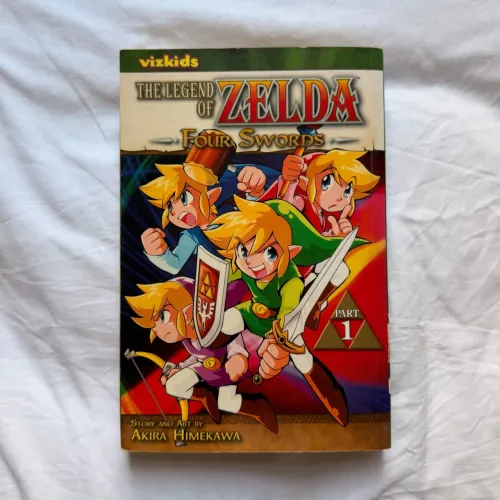 Mangá The Legend of Zelda FOUR SWORDS