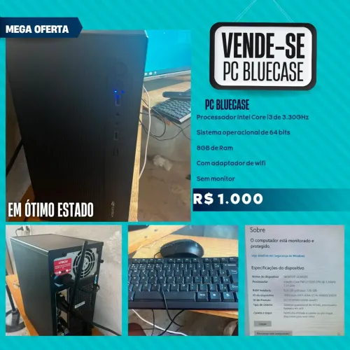 Vendo PC BLUECASE