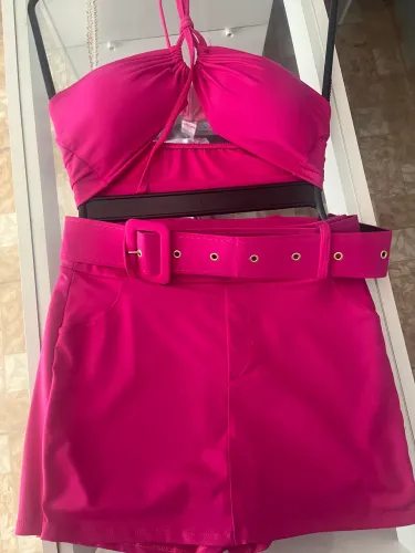 Conjunto short saia