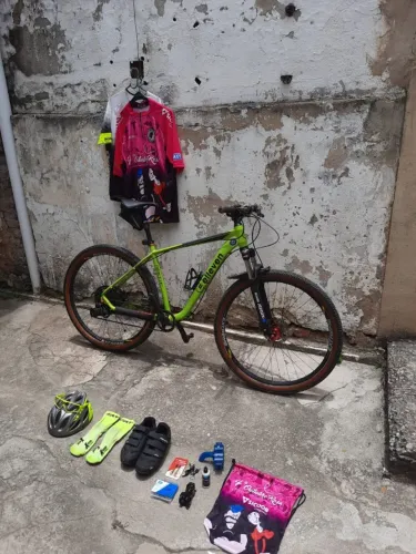 ** IMPERDÍVEL** Bike Elleven Reactor - IMPECÁVEL + GPS + Kit Completo (Upgrade)