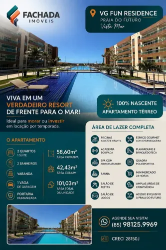 Apartamento Praia Futuro - Ceará