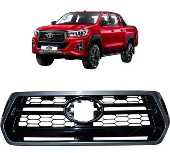 Grade Radiador Toyota Hilux Srv 2017/2020 Original 1 Brilhante