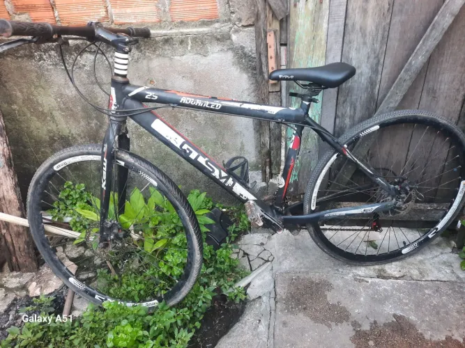 Biscleta de alumínio com macha