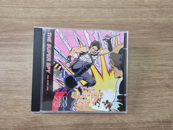 Jogo The Super Spy Neo Geo Cd Prensado de qualidade 