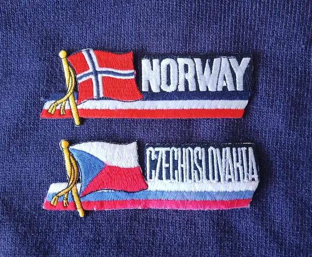 Patch Seleções Noruega e Tchecoslováquia