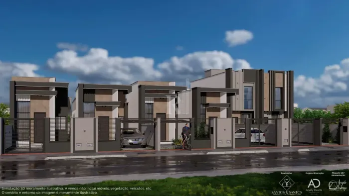 Casa à venda, próximo ao Komprão Joaia, Tijucas, SC