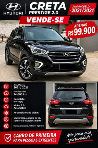 Hyundai Creta Prestige 2.0 16V Flex Aut. 2021