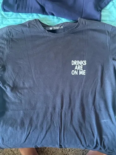 Camiseta Sérgio k azul 