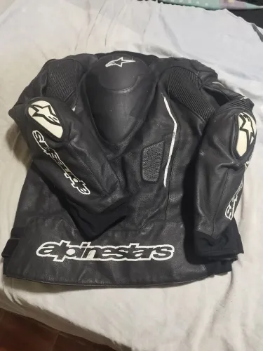Macacão Motociclista Alpinestars 2 Peças Original