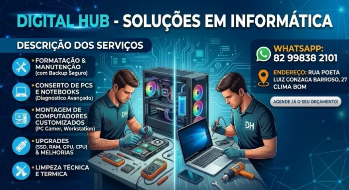 Manutençao e Formataçao de Computadores