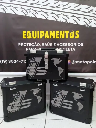 Baús em alumínio para moto