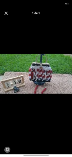 Bolsa de crochê 