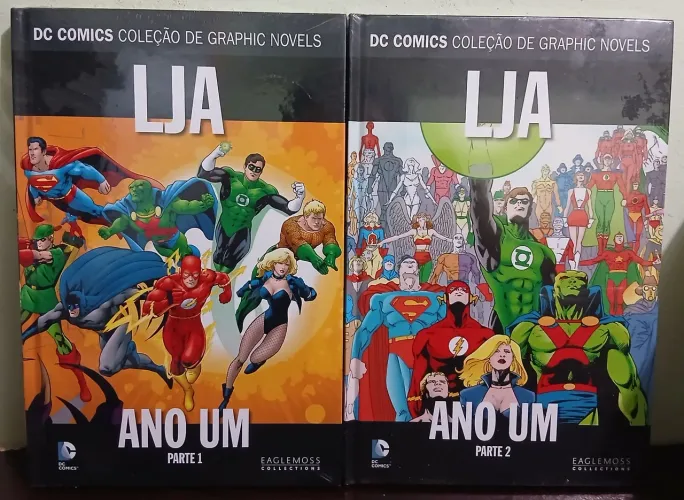 COLEÇÃO EAGLEMOSS ANO UM VOL 1 E 2 LACRADAS
