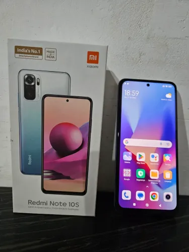 Celular redmi note 10s White branco 8 ram 128 gigas