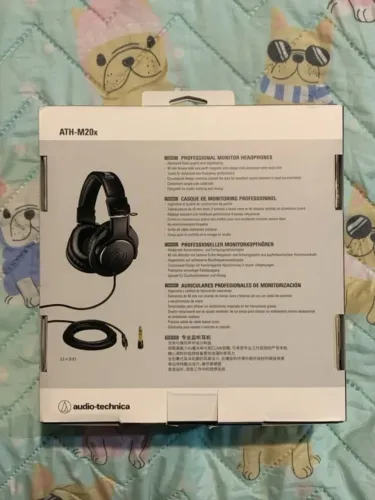 Audio-Technica ATH-M20x - 2 Semanas de uso apenas