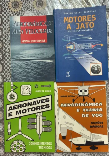 Livros de Aviação e Mecânica de Voo