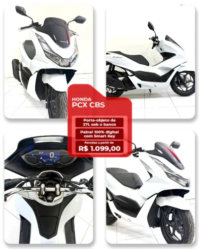 HONDA PCX CBS 160 CILINDRADAS 2026 ZERO KM