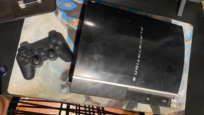 PS3 + Controle (Retirada de Peças)