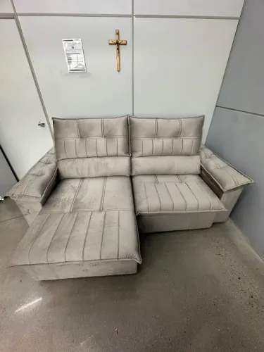 SOFÁ LUXO 2,50M NO BOLETO SEM ENTRADA 50% OFF