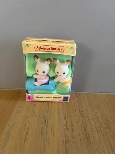 Gêmeos Coelho Chocolate. Produto NOVO, lacrado.
