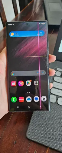 S22 ULTRA COM AVARIA NA TELA (ACOMPANHA S PEN)