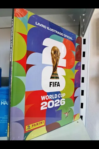 Álbum da copa do mundo capa dura