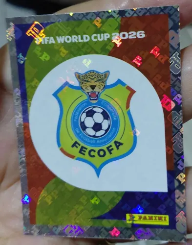 Figurinha Escudo Congo COD1 Copa do Mundo 2026