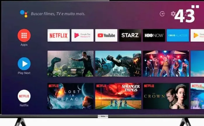 Vendo tv smart TCL 43 polegadas