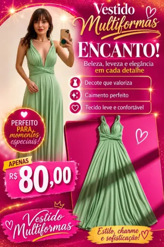 Vestido multiformas feminino tamanho:PP