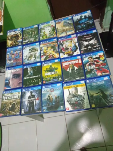 Jogos originais PlayStation 4