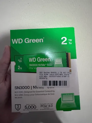 SSD Nvme 2TB 5.000 Leitura