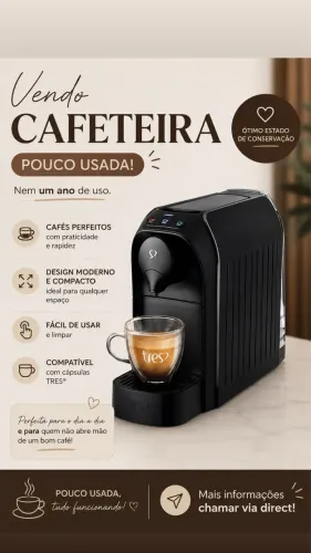 CAFETEIRA 3 CORAÇÕES