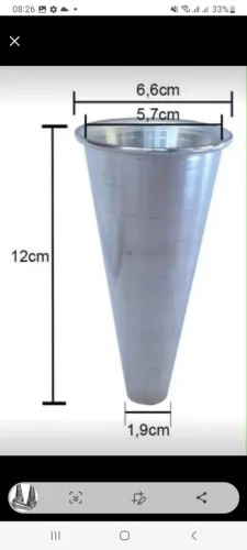 Formas Para casquinha e cones pizza