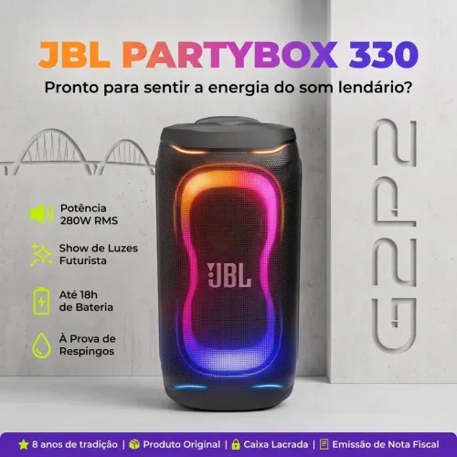 PARTYBOX 330 JBL | ORIGINAL | GARANTIA DE 1 ANO