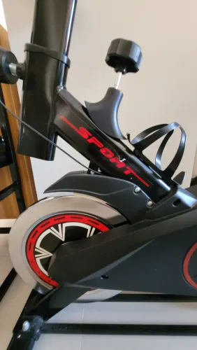 Bicicleta Ergométrica Mecânica com Painel Digital