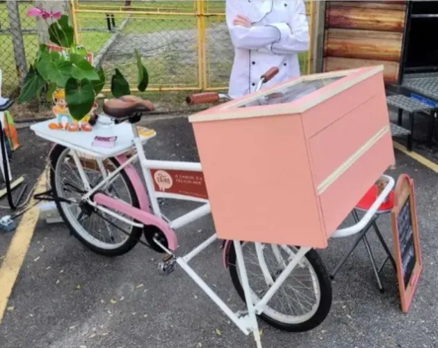 Food bike para doces