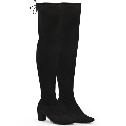 Bota Cano Alto com Salto
