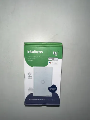 Interruptor Touch Smart Wi-Fi 1 Tecla EWS 1001  l