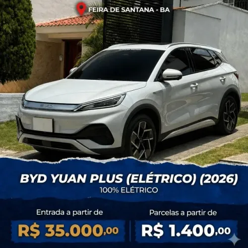BYD Yuan Plus Elétrico 2026