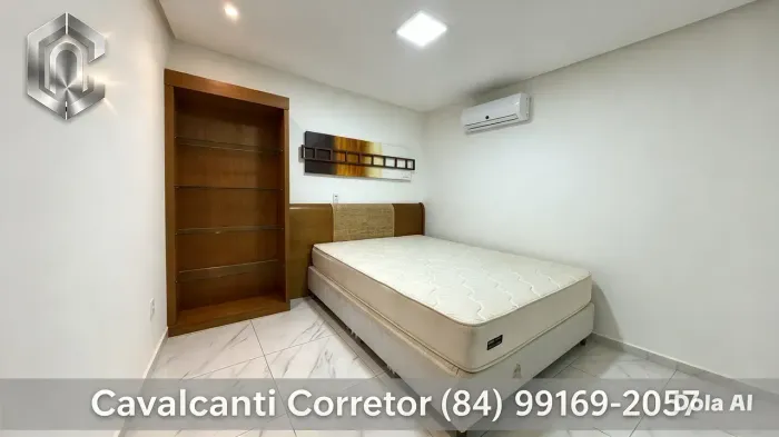 ALUGO KITNETS 1/4 MOBILIADO LAGOA NOVA - CAVALCANTI CORRETOR CL5787
