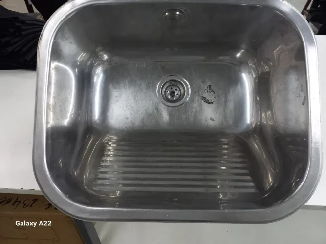 Tanque para lavanderia inox