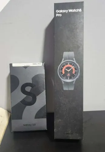 Samsung S22 e Galaxy Watch 5 Pro