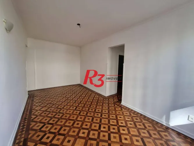 Apartamento com 2 dormitórios para alugar, 125 m² por R$ 4.188,02/mês - Boqueirão - Santos
