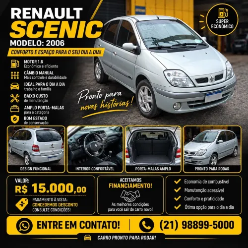 Renault Scenic Rxe/ Privilège 2.0 16V 5P Mec. 2006