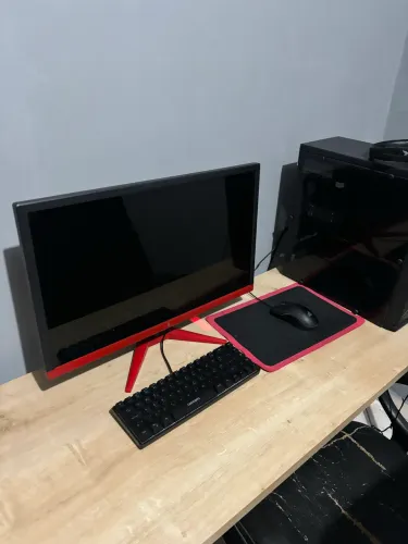 Pc gamer monitor gamer mesa teclado e mouse 