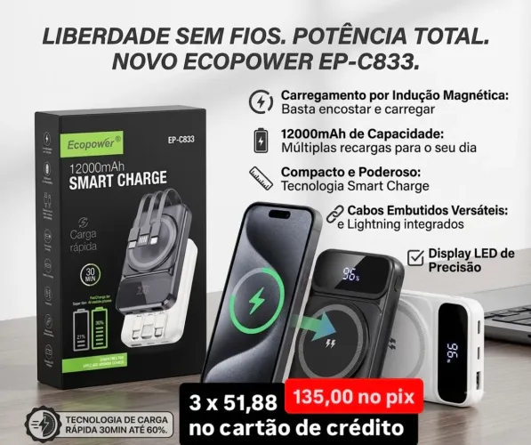 Carregador portátil