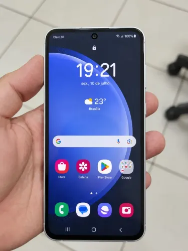 Samsung Galaxy S23 FE 128GB Branco - Impecável, Como Novo