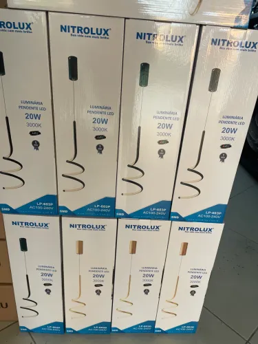 Luminária pendente led