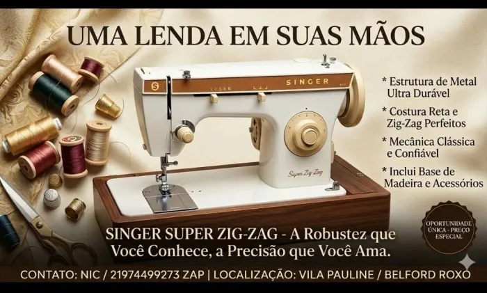 Máquina de costura Singer